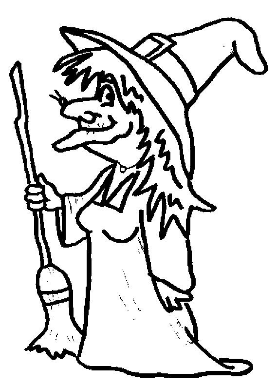 Баба Яга рисунок