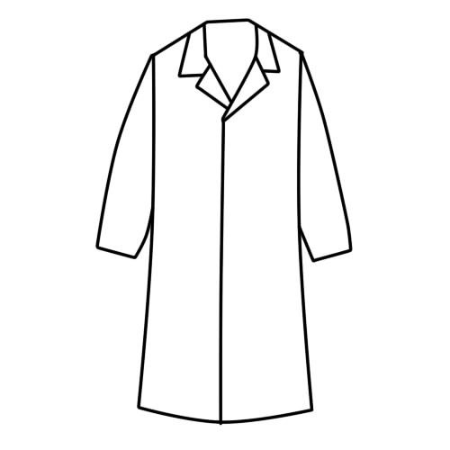 Пальто раскраска для детей