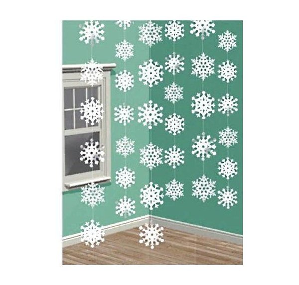 Гирлянда из снежинок