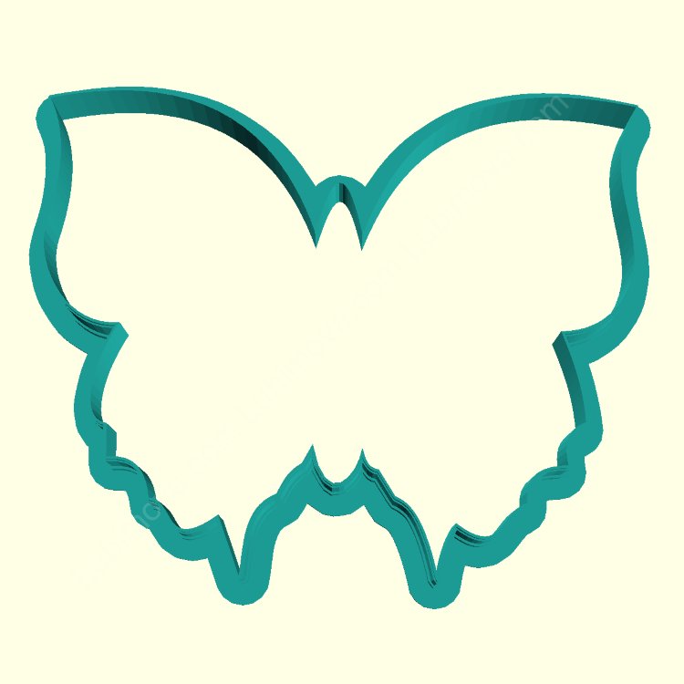 Форма бабочки