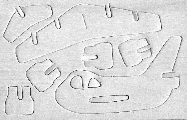 Модели самолетов для выпиливания