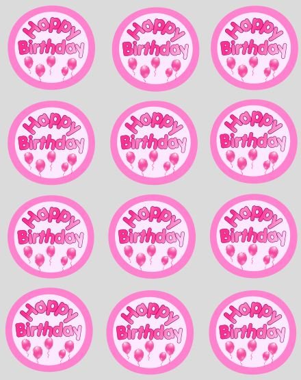 Круглые наклейки с пожеланиями