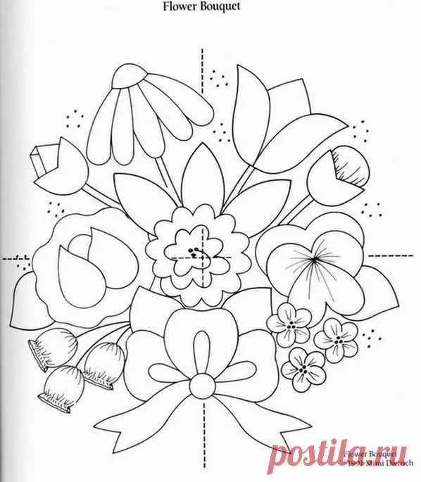 Схемы цветов для аппликации