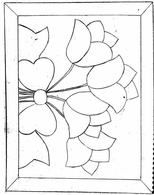 Аппликация в пэчворке схемы