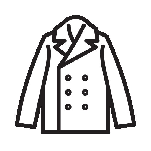 Пальто пиктограмма