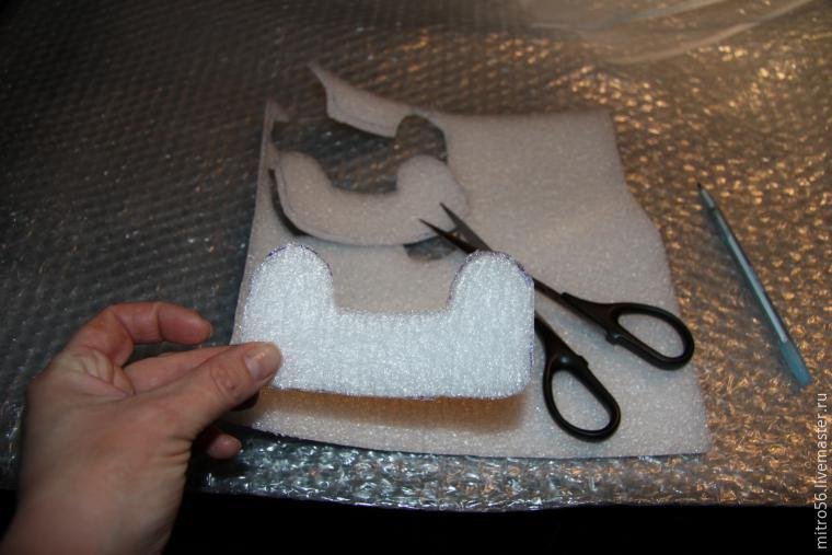 МК валенки для куклы