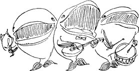 Три кита раскраска