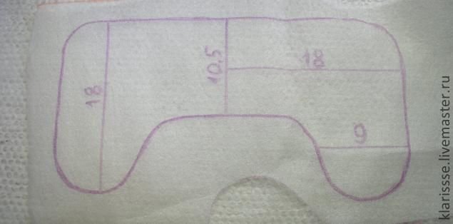 Выкройка валенка для валяния