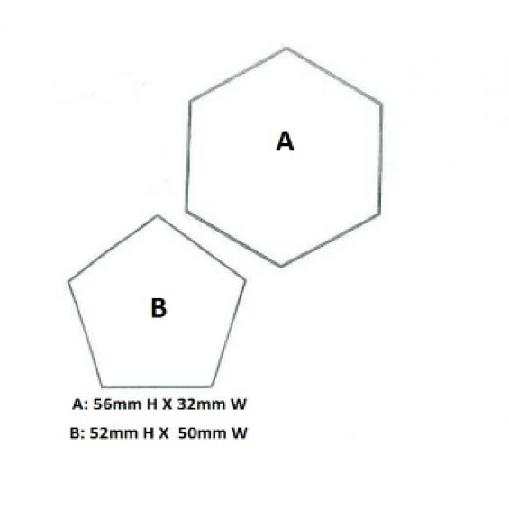 Выкройка футбольного мяча