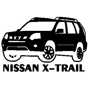 Nissan x Trail t31 раскраска