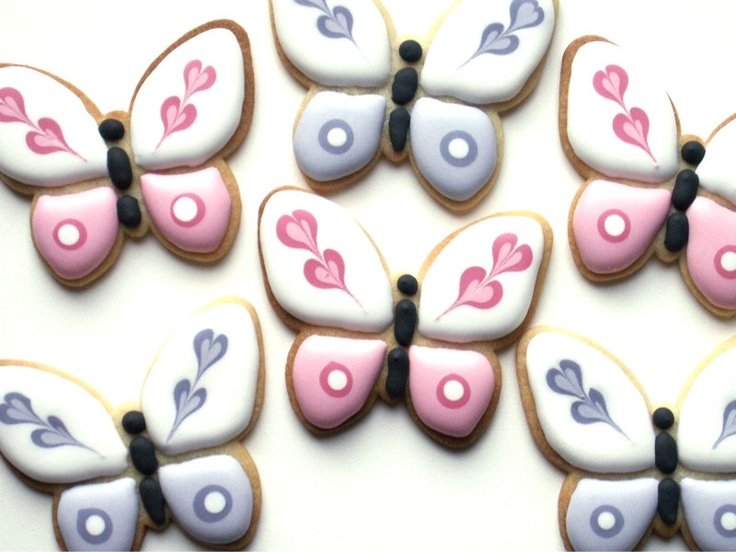 Печенье бабочка