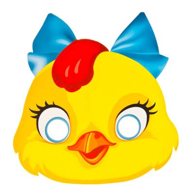 Маска цыпленка