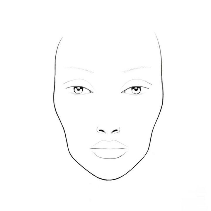 Face Chart для визажистов Mac