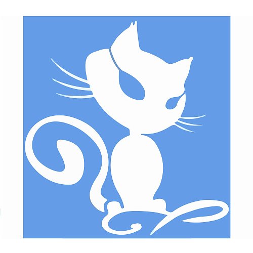 Стерочка трафарет