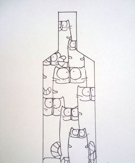 Роспись бутылок акриловыми красками