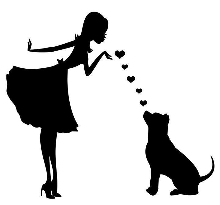 Девушка с собачкой