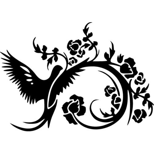 Орнамент птицы