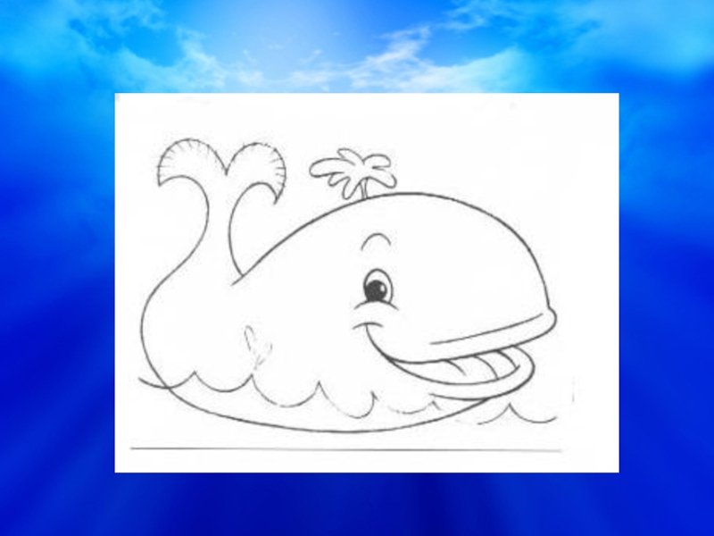Кит рисунок