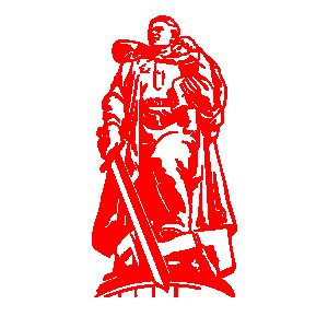 Вытынанка солдата освободителя Мамаев Курган