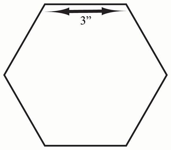 Правильный шестиугольник чертеж