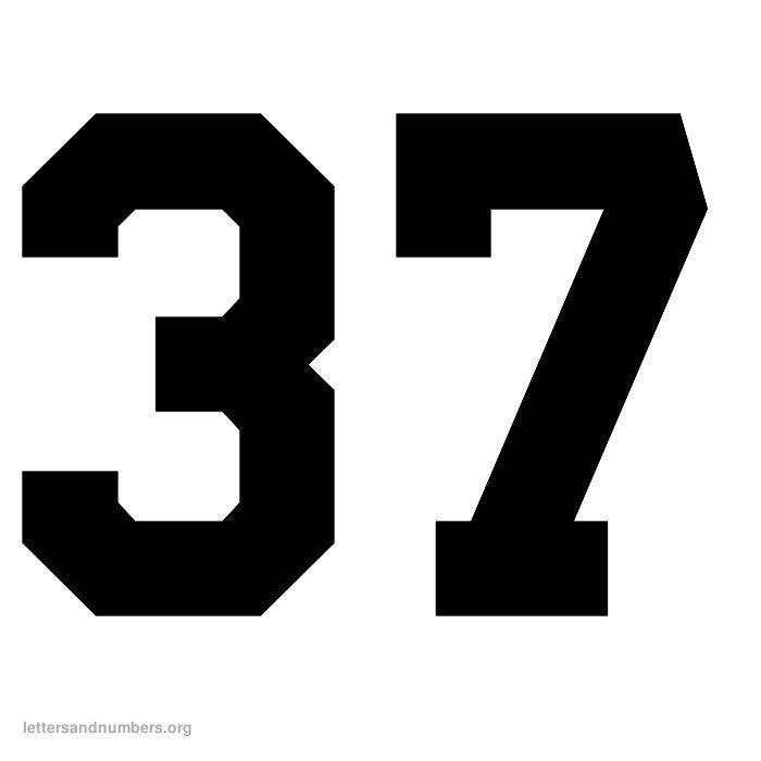 Цифра 37