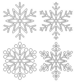 Маленькие снежинки