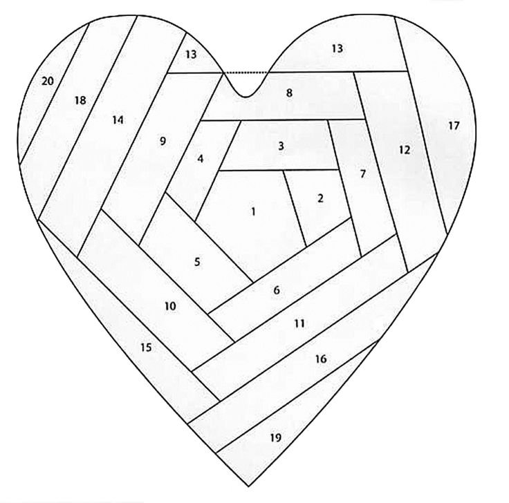 Айрис фолдинг сердечко