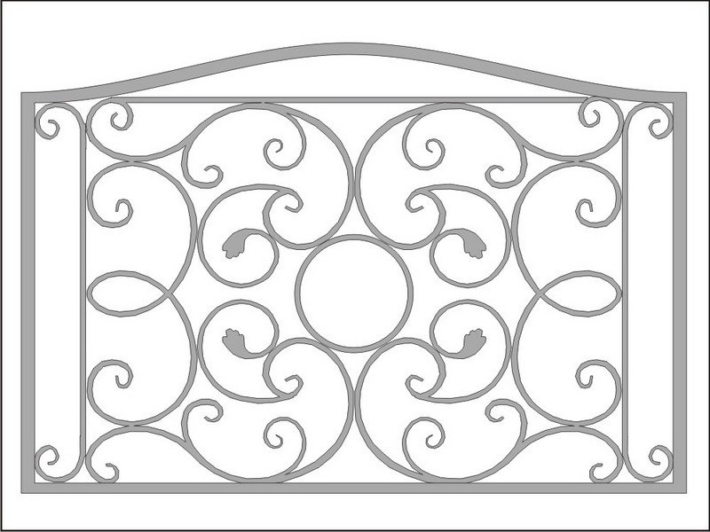 Решетка для камина трафарет