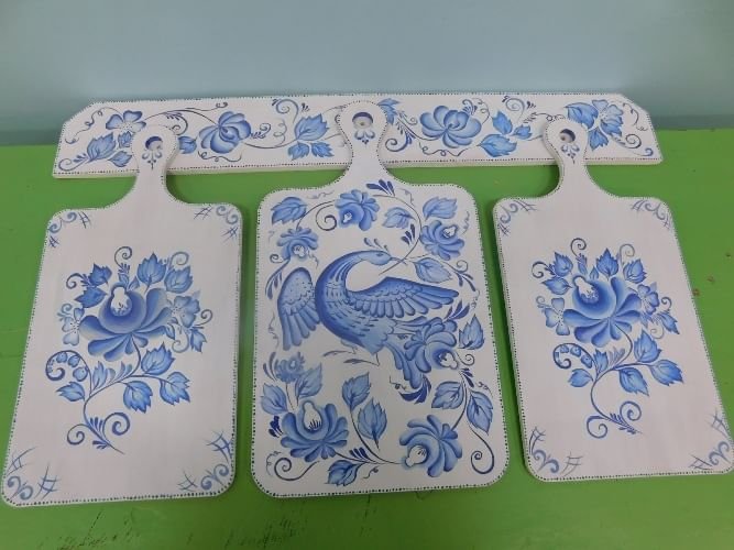 Расписные доски для кухни