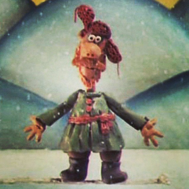 Падал прошлогодний снег мультфильм мужик