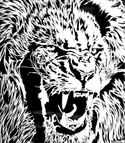 Чёрно-белые рисунки