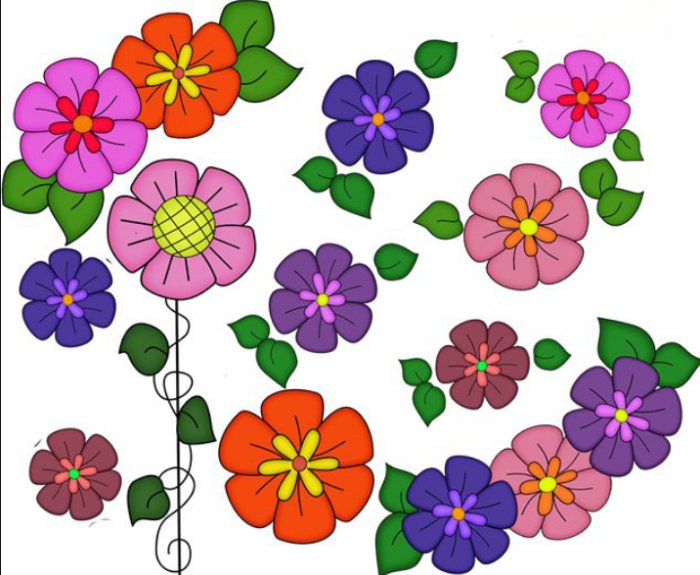 Цветочки для детей