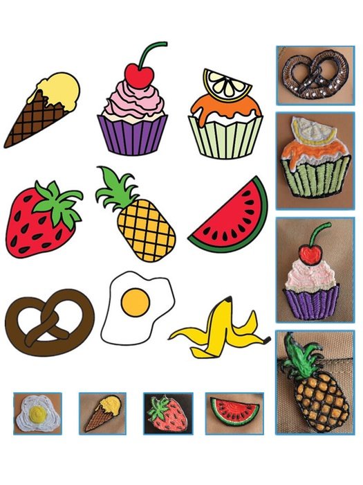 Трафареты для 3д ручки объемные