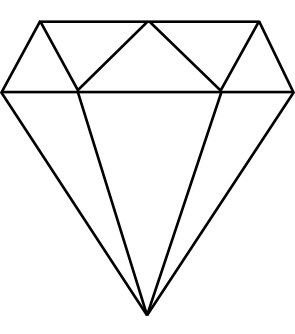 Бриллиант трафарет