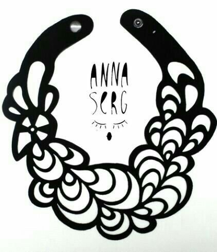 Трафарет для браслета из кожи