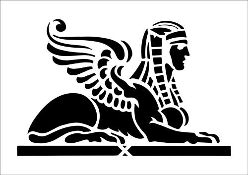 Трафареты в египетском стиле