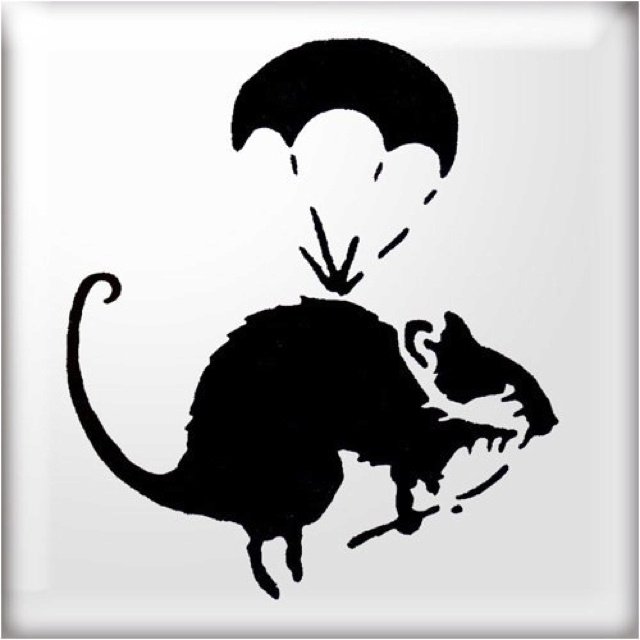 Трафареты для граффити крысы