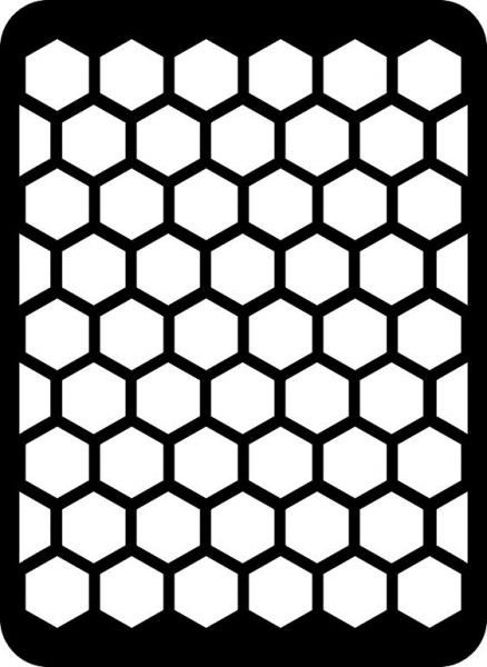 Трафарет соты