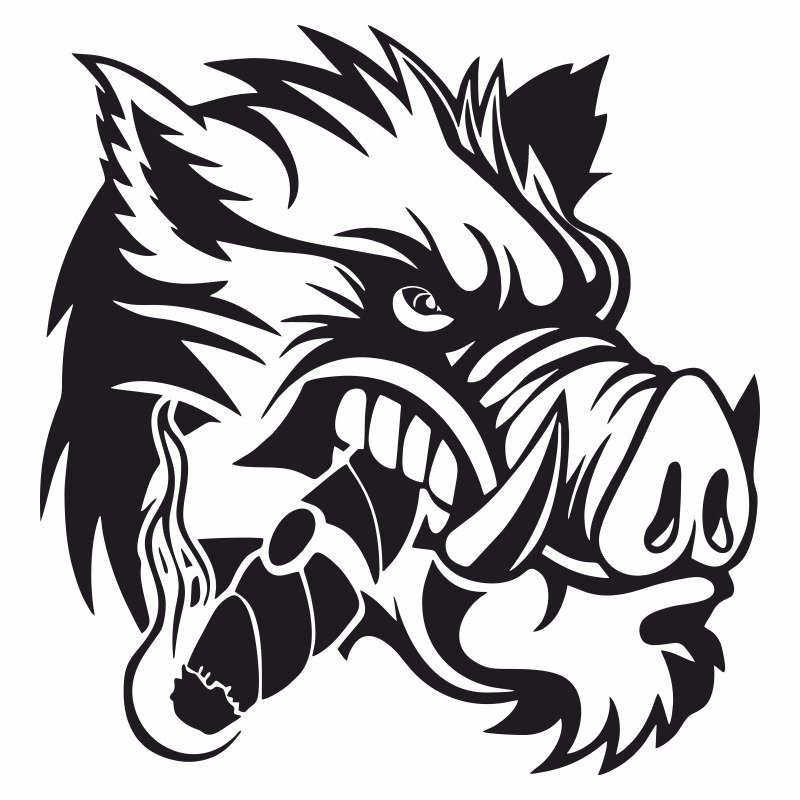 Кабан эскиз