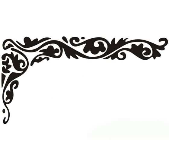 Ажурные ламбрекены трафареты