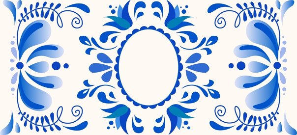 Гжель орнамент