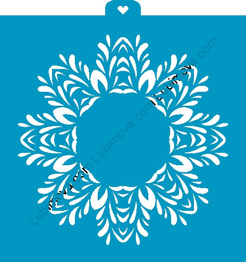 салфетка новый год