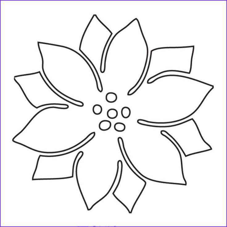 Трафареты цветов