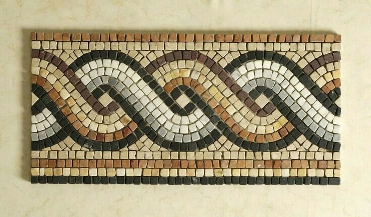 Орнаментальная Римская мозайка