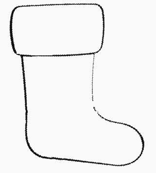 Сапожки раскраска для детей