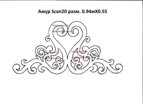 Лекало для рисования узоров