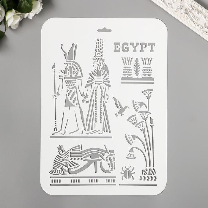 Трафарет Египетский орнамент