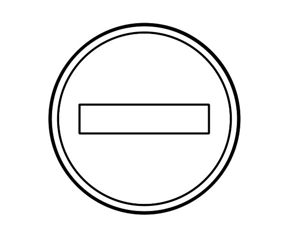 Дорожные знаки раскраска для детей