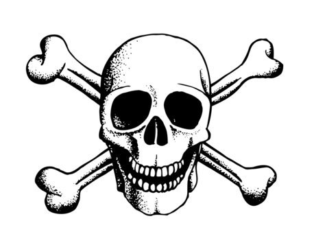 Череп мертвая голова