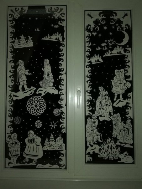 Композиция сказка на окне